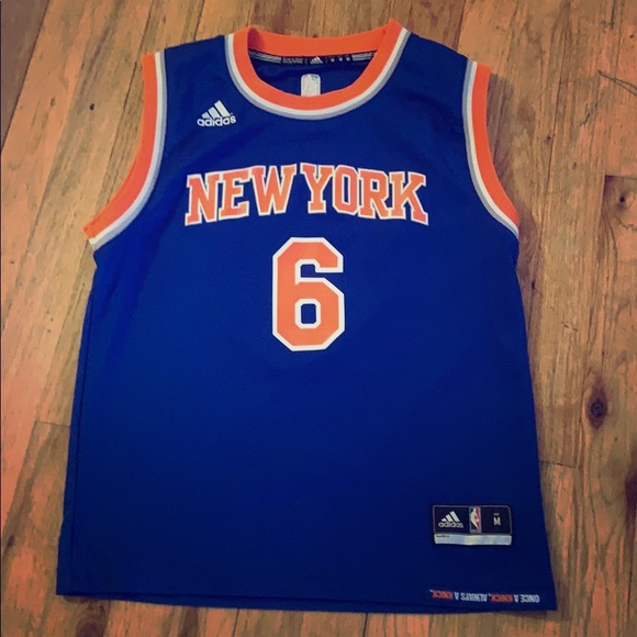 Kristaps Porzingis Jersey-NYC Knicks-Youth Medium - Picture 1 of 3